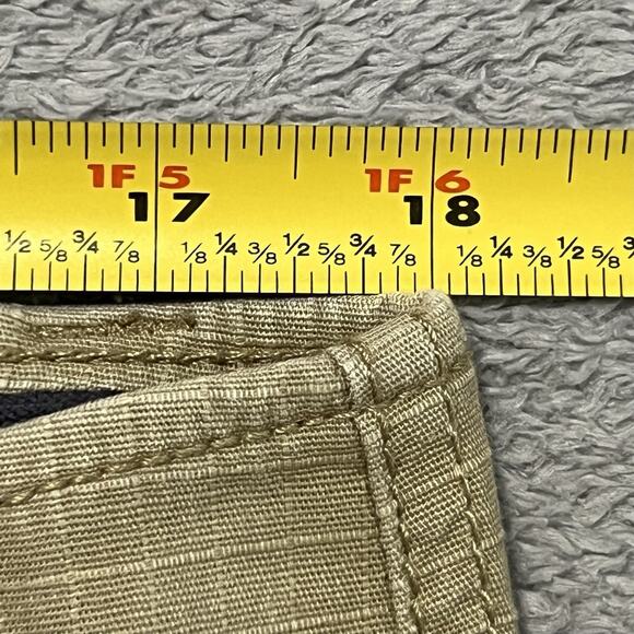 WearFirst Shorts Mens 38* Beige Stretch Riptstop Free Band Cargo Pants - Picture 6 of 12